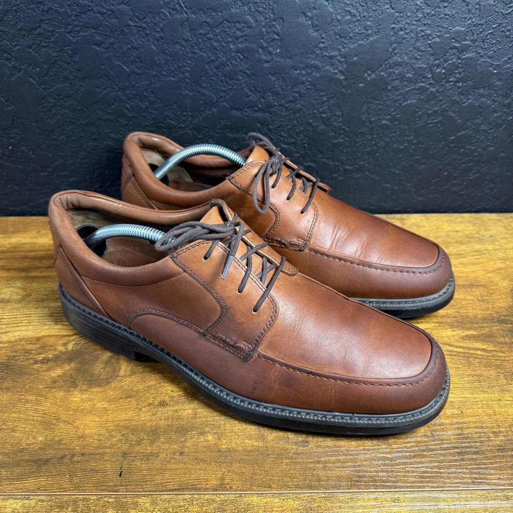 Johnston & Murphy XC4 20-8986 Brown Leather Waterproof Derby Mens 10.5M